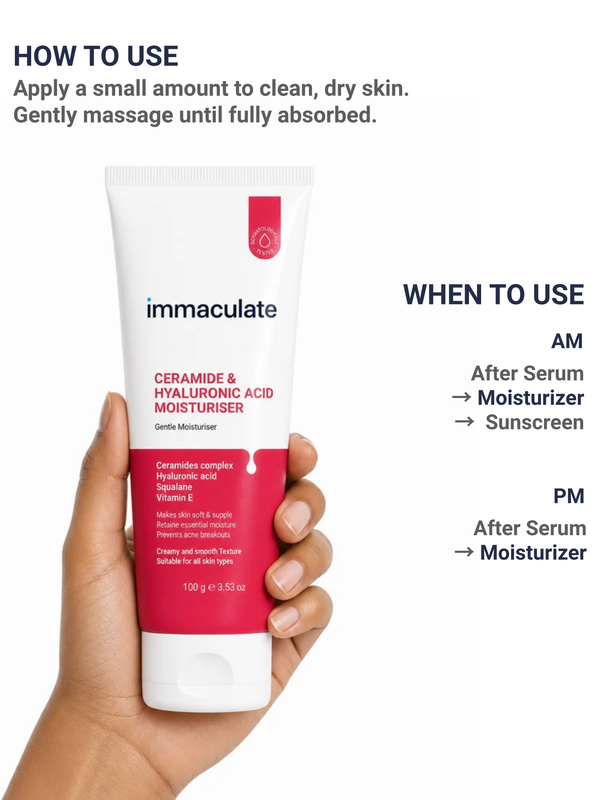Ceramide & Hyaluronic Acid Face Moisturiser