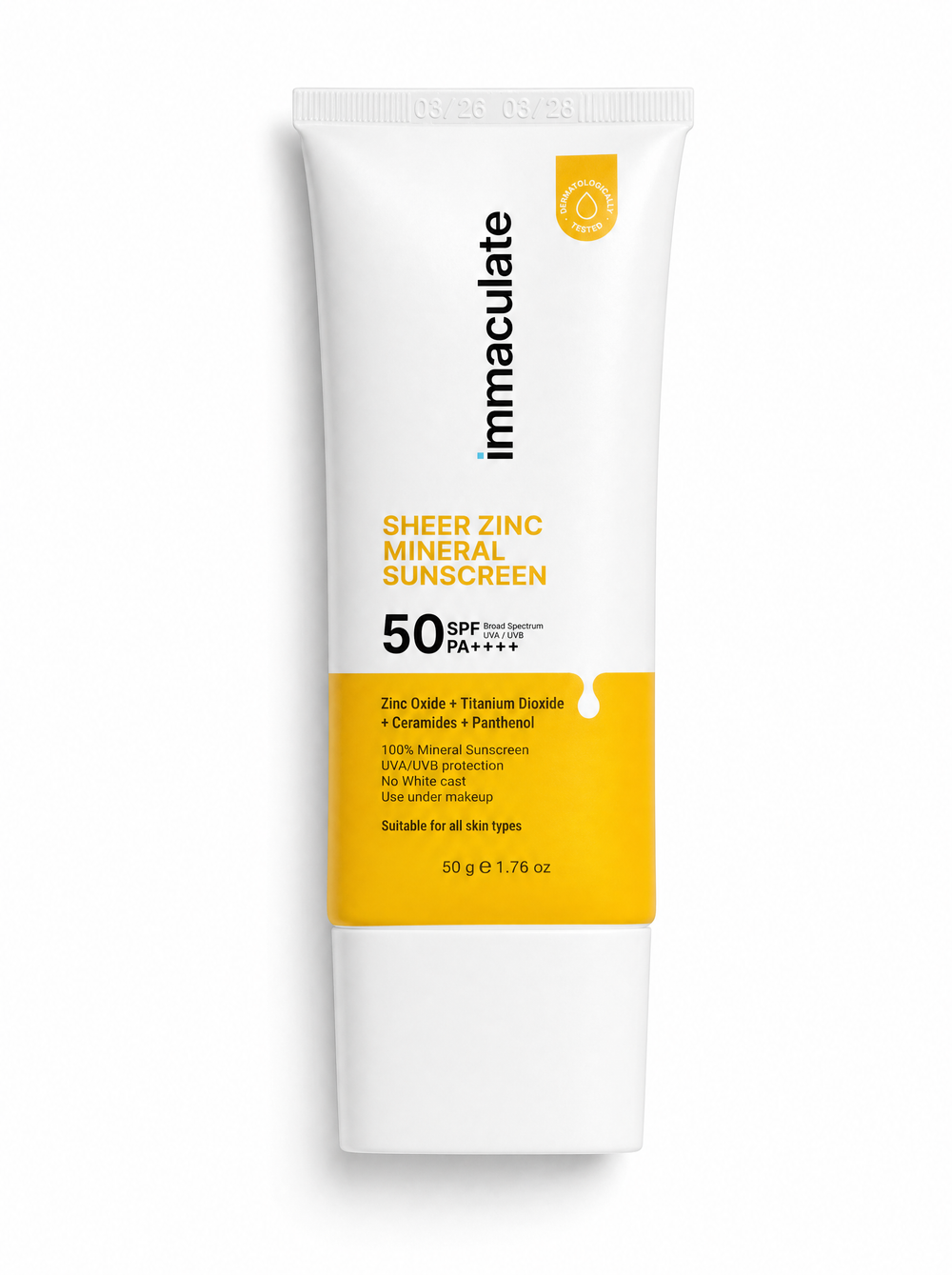 Sheer Zinc Mineral Sunscreen SPF 50