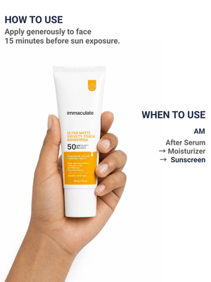 Ultra Matte Velvety Touch Sunscreen