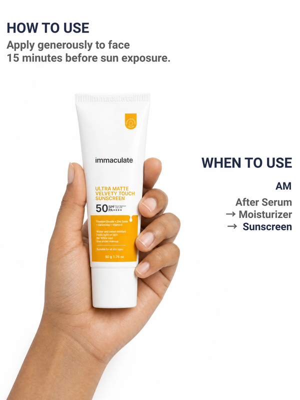 Ultra Matte Velvety Touch Sunscreen