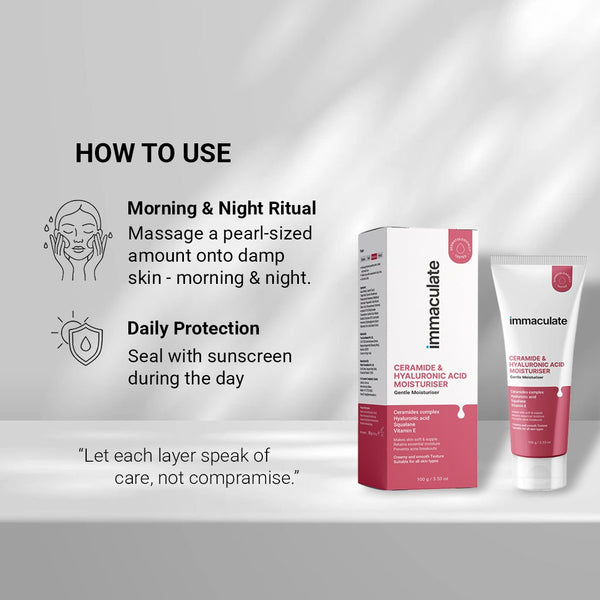 Ceramide & Hyaluronic Acid Face Moisturiser