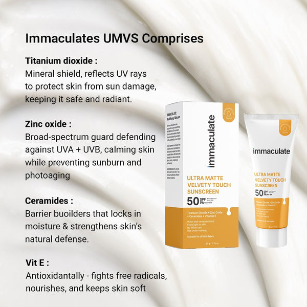 Ultra Matte Velvety Touch Sunscreen