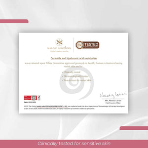 Ceramide & Hyaluronic Acid Face Moisturiser - Immaculate