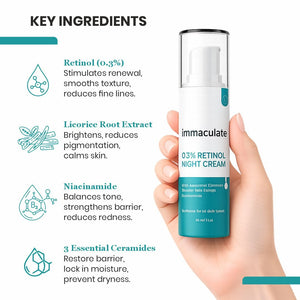 Encapsulated 0.3% Retinol Night Cream - Immaculate