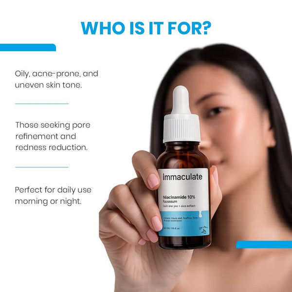 Niacinamide 10% + Zinc Face Serum - Immaculate
