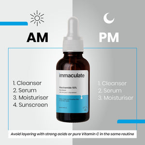 Niacinamide 10% + Zinc Face Serum - Immaculate