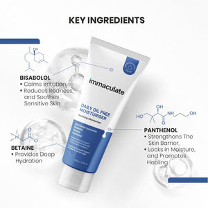 Daily Oil-Free Face Moisturiser - Immaculate