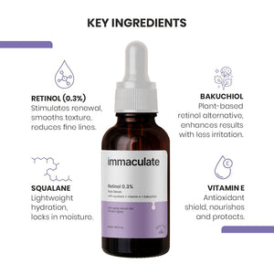 Retinol 0.3% Face Serum - Immaculate