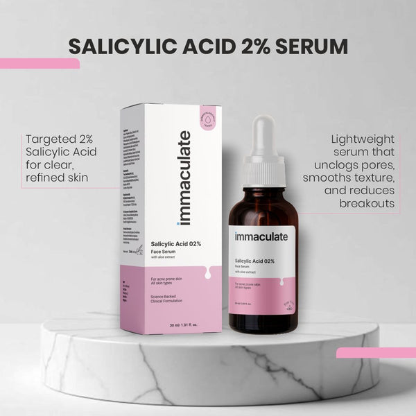Salicylic Acid 2% Face Serum - Immaculate