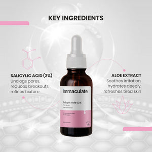 Salicylic Acid 2% Face Serum - Immaculate