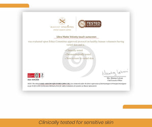 Ultra Matte Velvety Touch Sunscreen - Immaculate
